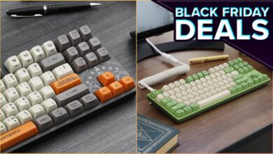 Estes elegantes teclados do Senhor dos Anéis têm desconto na Black Friday