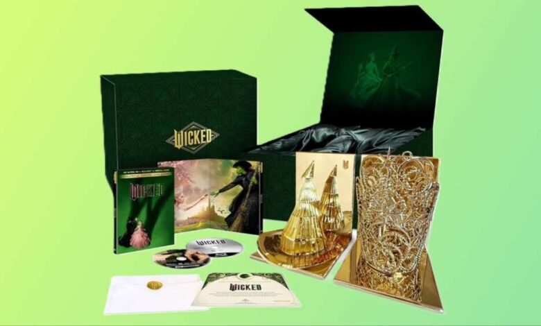 Conjuntos de presentes de edição limitada Wicked estão disponíveis para pré-encomenda