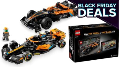 Lego McLaren Racing 2-Pack custa apenas US $ 52 na Amazon na Black Friday