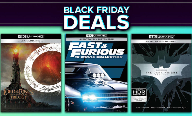 As melhores ofertas de conjuntos de Blu-Ray da Black Friday - filmes, TV e anime