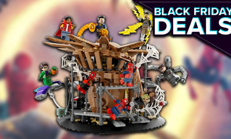 Recrie a batalha final épica do Homem-Aranha: No Way Home com este acordo de Lego da Black Friday