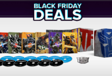 Conjunto de caixa 4K de edição limitada de Transformers com 6 caixas de aço custa apenas US $ 59 na Amazon