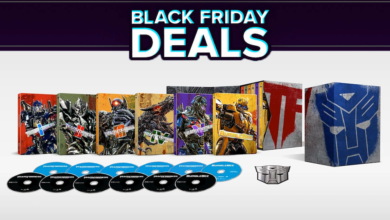 Conjunto de caixa 4K de edição limitada de Transformers com 6 caixas de aço custa apenas US $ 59 na Amazon