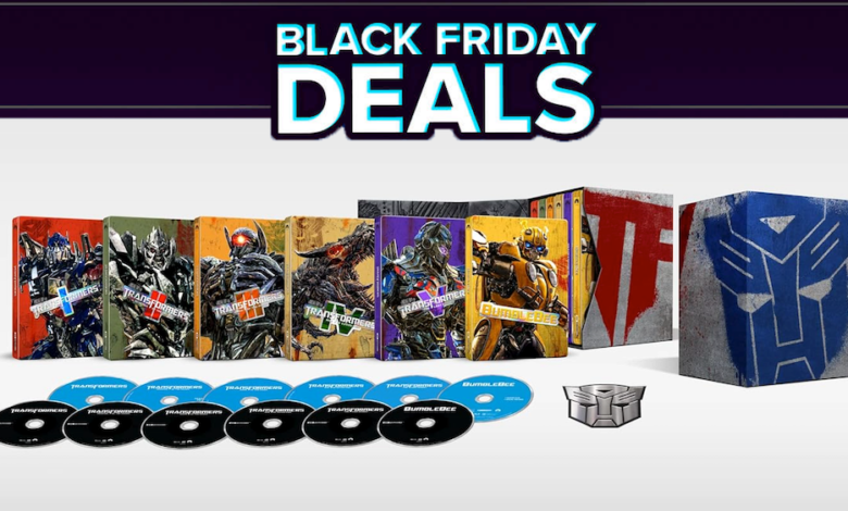 Conjunto de caixa 4K de edição limitada de Transformers com 6 caixas de aço custa apenas US $ 59 na Amazon