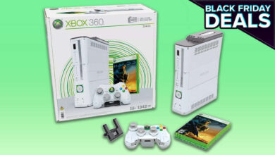 O conjunto oficial de construção de réplicas do Xbox 360 tem 50% de desconto na Black Friday