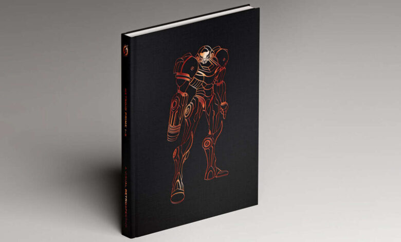 Um livro oficial de arte da trilogia Metroid Prime está em pré-encomenda na Amazon