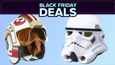 Os capacetes Star Wars Black Series custam US $ 70 ou menos na Black Friday