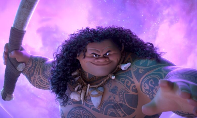 A cena pós-créditos de Moana 2 basicamente traz Thanos para Moana 3