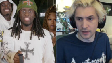 xQc and Pirate Software in banana suit side-by-side talking to camera