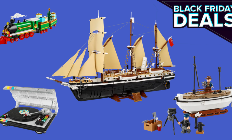 A promoção da Lego Store Black Friday está disponível com novo navio de réplica, ofertas e 3 conjuntos gratuitos