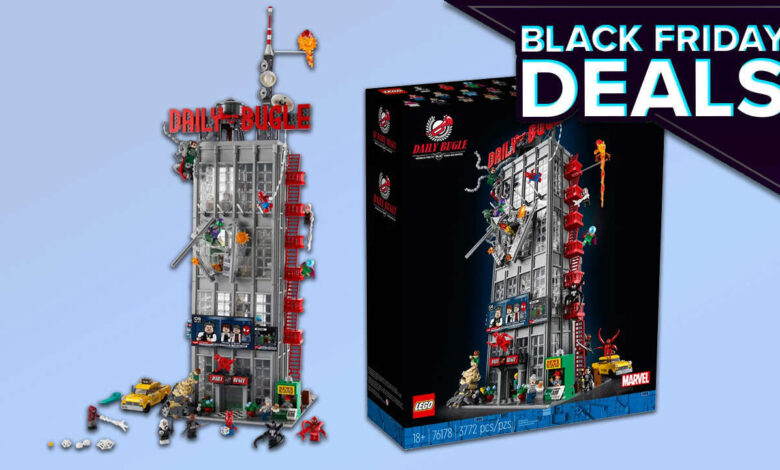 Este enorme conjunto de Lego Spider-Man tem grandes descontos na Black Friday