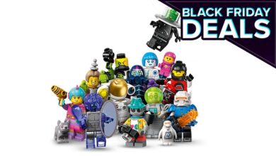 Pacotes de 6 miniaturas de Lego de ficção científica são baratos na Amazon para a Black Friday