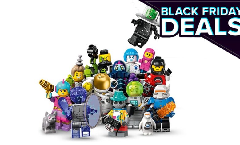 Pacotes de 6 miniaturas de Lego de ficção científica são baratos na Amazon para a Black Friday