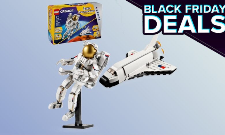 Pacote combinado Lego Creator para astronauta e ônibus espacial cai para US $ 45 na Black Friday na Amazon