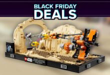 Star Wars: The Phantom Menace Podrace Lego Diorama ganha grande desconto na Black Friday na Amazon