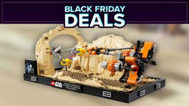 Star Wars: The Phantom Menace Podrace Lego Diorama ganha grande desconto na Black Friday na Amazon