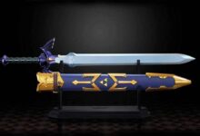 Réplica de Zelda Master Sword reabastecida na Amazon com desconto de US $ 10 antes do lançamento de segunda-feira