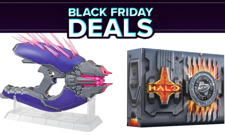 Os fãs de Halo podem economizar muito na réplica do Needler Blaster da Nerf na promoção da Black Friday da Amazon