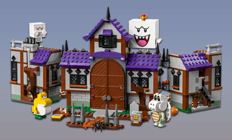 Conjunto de Lego Mario da mansão assombrada de King Boo obtém o primeiro corte de preço na Amazon