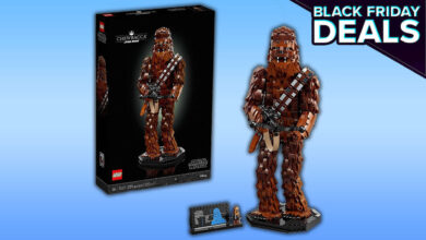 Conjunto de Lego Star Wars de 2.319 peças Chewbacca ganha desconto de US $ 55 na Amazon na Black Friday