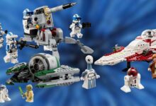 O conjunto de presentes Lego exclusivo do Walmart é o presente perfeito para jovens fãs de Star Wars