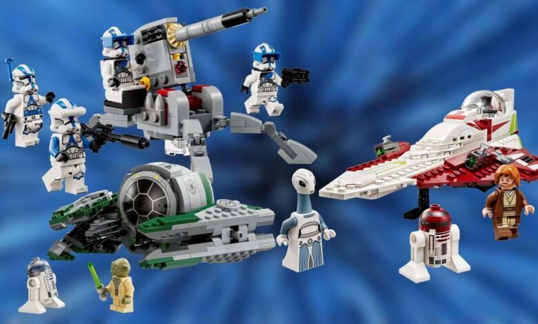 O conjunto de presentes Lego exclusivo do Walmart é o presente perfeito para jovens fãs de Star Wars