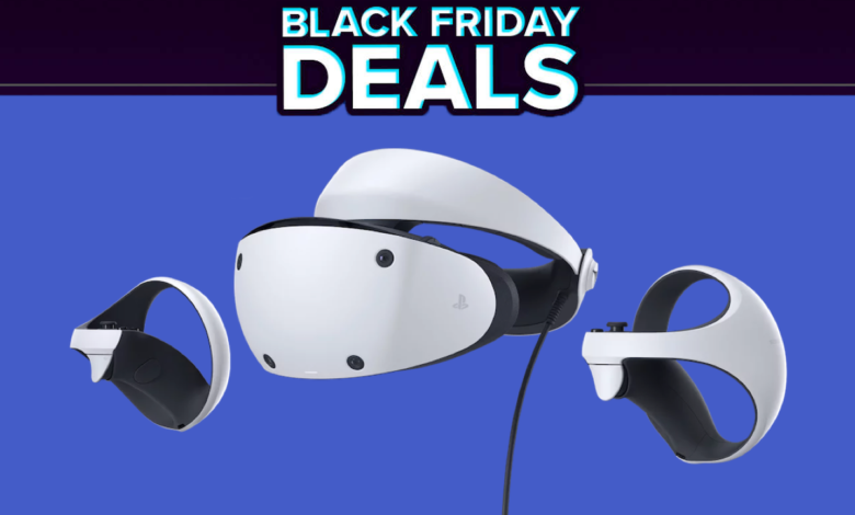 Pacote PlayStation VR 2 ganha grande desconto de $ 250 na Black Friday