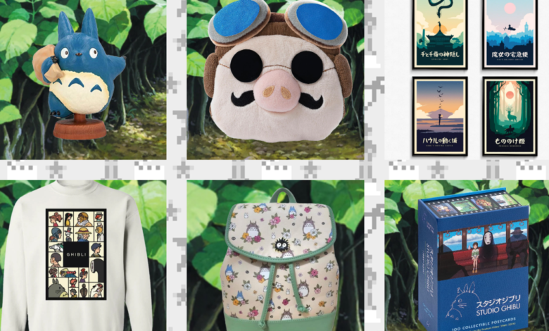 Presentes para fãs do Studio Ghibli: roupas, acessórios, arte e muito mais