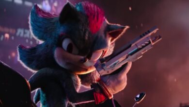 Shadow finalmente encontrou sua arma no filme Sonic the Hedgehog 3