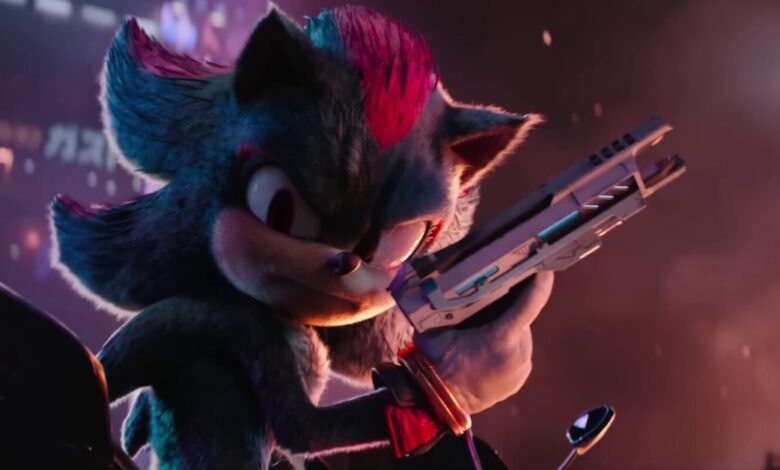 Shadow finalmente encontrou sua arma no filme Sonic the Hedgehog 3