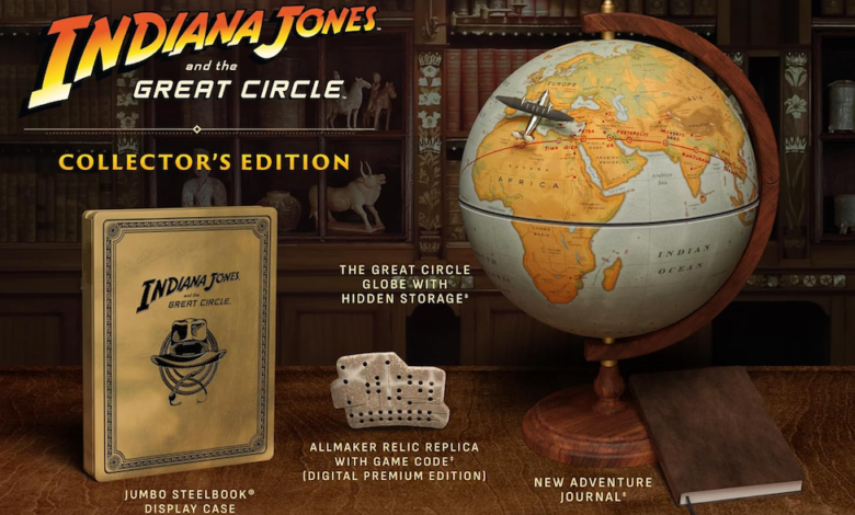 Edição de colecionador de Indiana Jones e The Great Circle disponível para encomenda na Amazon