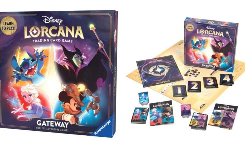 O jogo de tabuleiro Disney Lorcana Gateway custa apenas US $ 8 na promoção da Cyber ​​​​Monday da Amazon