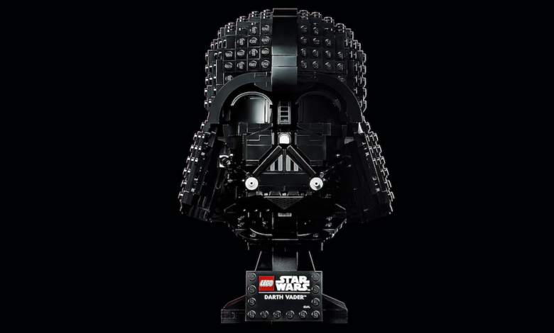 Conjunto Lego de capacete Darth Vader à venda por apenas US $ 49 no Walmart na Cyber ​​​​Monday