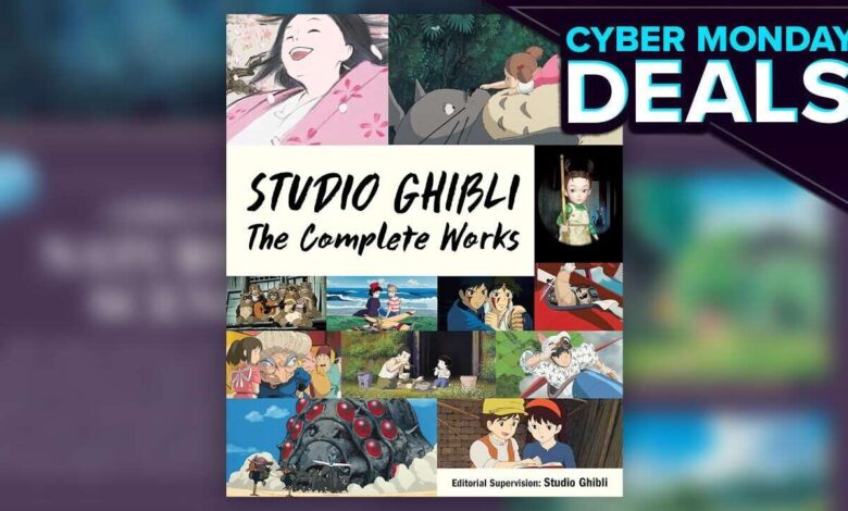 Os fãs do Studio Ghibli podem economizar 50% neste livro de leitura obrigatória para a Cyber ​​​​Monday