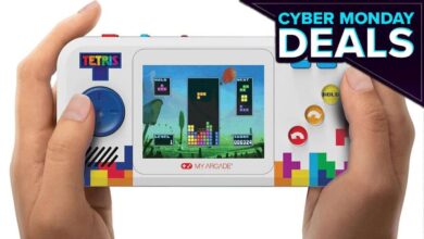 Este portátil Tetris colecionável oficial custa apenas US $ 30 na Cyber ​​​​Monday