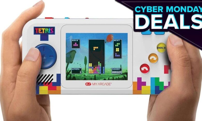 Este portátil Tetris colecionável oficial custa apenas US $ 30 na Cyber ​​​​Monday