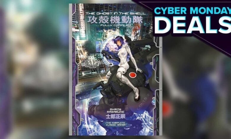 Ofertas de mangá, anime e 4K de Ghost In The Shell estão disponíveis para a Cyber ​​​​Monday