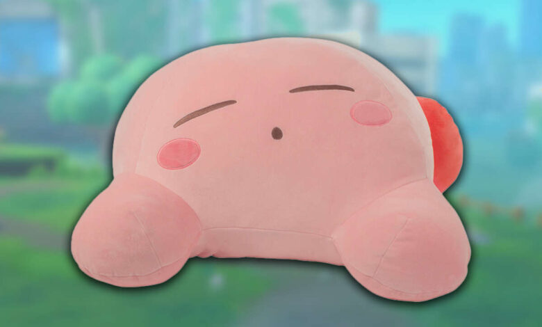 Este gigantesco Kirby Plush para dormir está disponível para pré-encomenda, mas os estoques são limitados