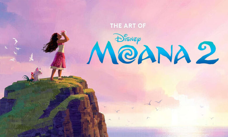 O livro de arte oficial de Moana 2 já está à venda com um grande desconto