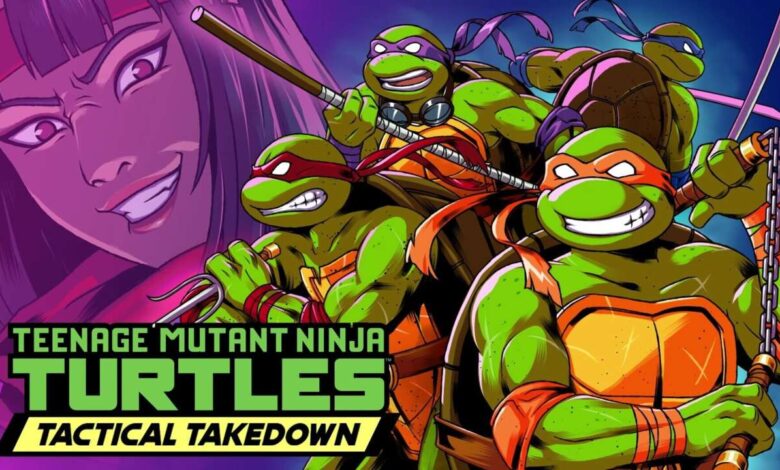 As tartarugas ninja adolescentes mutantes tornam-se táticas em um novo beat-'em-up baseado em turnos