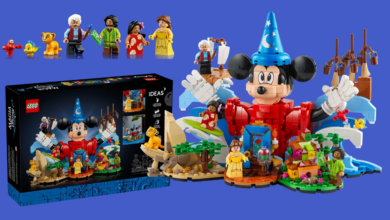 Ideia para presente da Disney: o feiticeiro Mickey Lego Diorama ganha o primeiro grande desconto