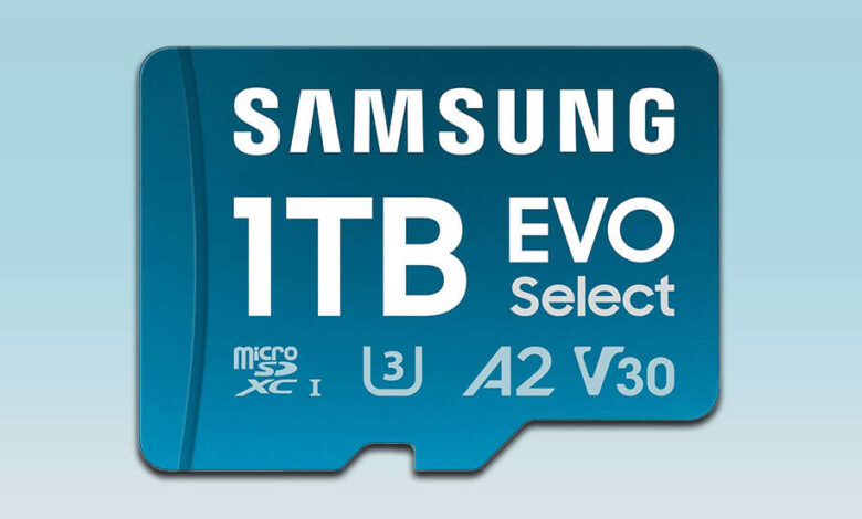 Compre um cartão MicroSD Samsung de 1 TB para Steam Deck ou switch por apenas US $ 70 na Amazon