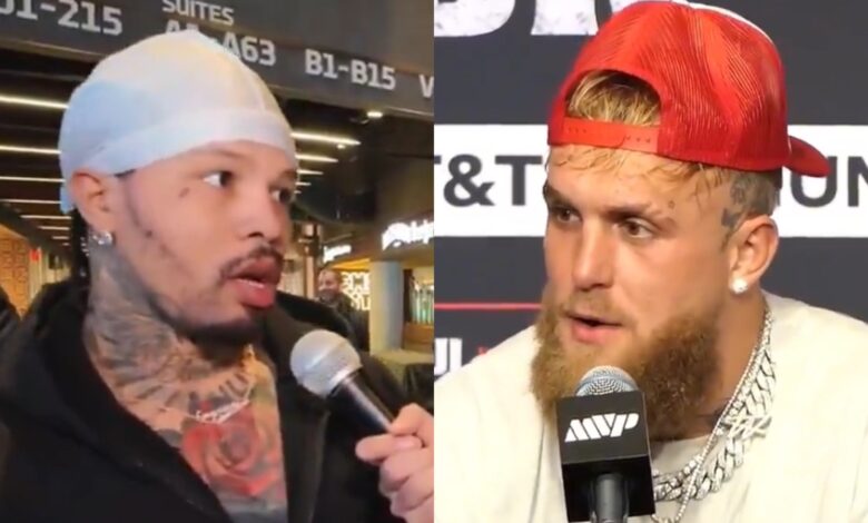 Jake Paul diz que lutaria com a “pequena” Gervonta Davis com uma condição