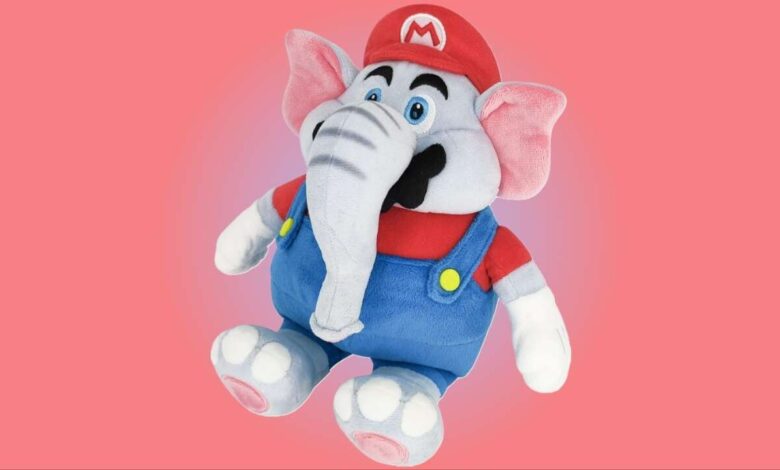 Super Mario Bros. Wonder Elephant Mario Plush à venda pelo melhor preço até agora