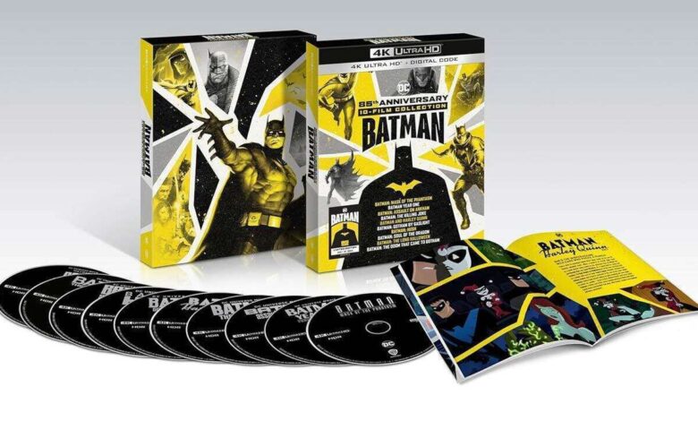 Coleção de aniversário de 10 filmes do Batman 4K à venda por menos do que o preço da Black Friday