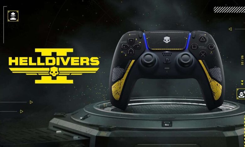 Controlador DualSense de edição limitada Helldivers 2 revelado, pré-encomendas ao vivo em 20 de dezembro