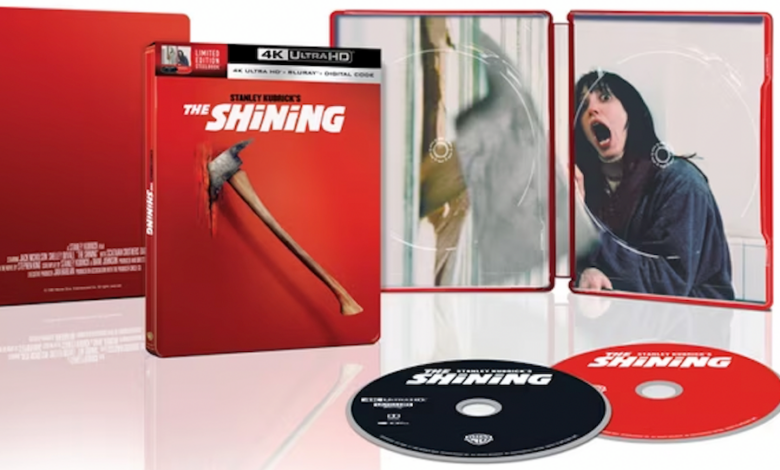 The Shining está recebendo uma nova edição limitada do Steelbook 4K, pré-encomendas já disponíveis