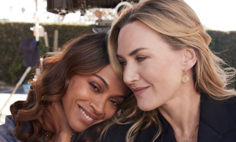 Kate Winslet e Zoe Saldana em 'Avatar', 'Emilia Perez', 'Lee'