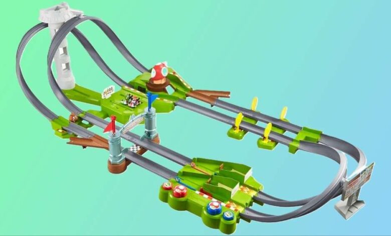 Hot Wheels Mario Kart Tracks com desconto de apenas US $ 12 na Amazon