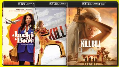 Duologia Kill Bill de Tarantino e Jackie Brown serão lançados em Blu-Ray 4K muito em breve